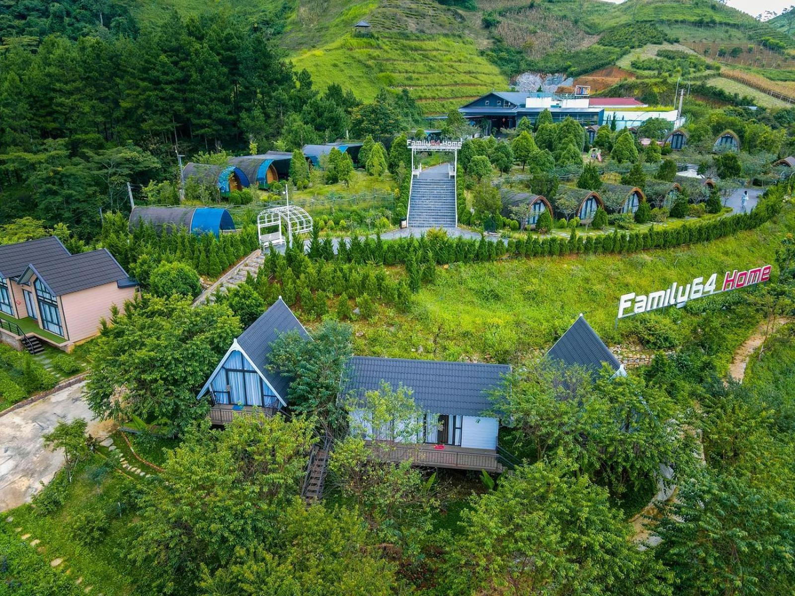 Family 64 Resort Moc Chau Bo Quan Kültér fotó
